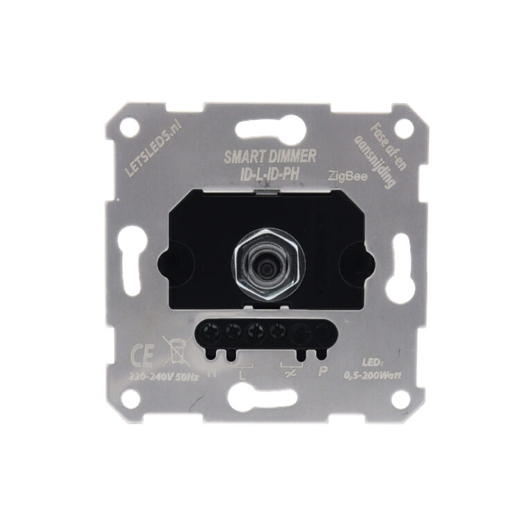 Zigbee 3 - Smart LED dimmer universeel - fase af- en aansnijding
