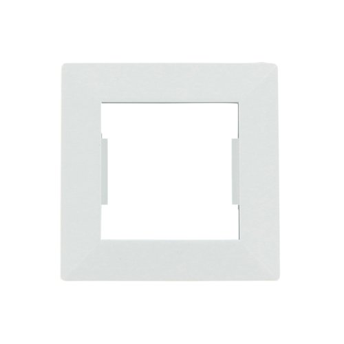 Enkelvoudig afdekraam Oslo wit