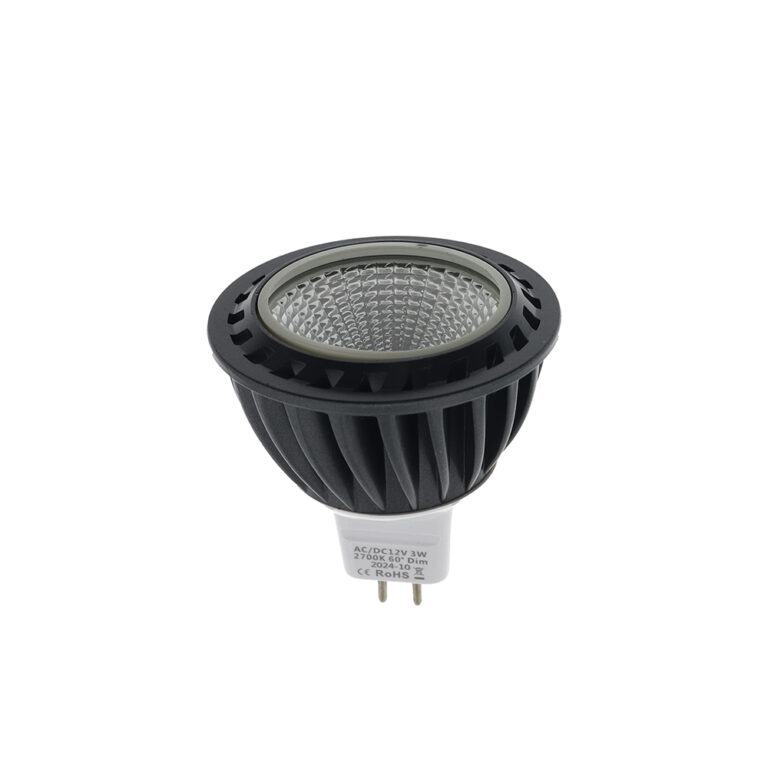 LED lamp MR16 COB 3Watt dimbaar (12Volt)