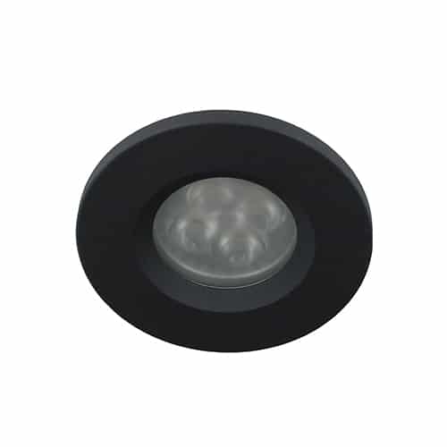 Camilla LED spot GU10 4Watt rond ZWART IP65 dimbaar