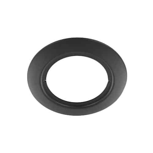 Opvulring / verloopring LED armatuur rond ZWART