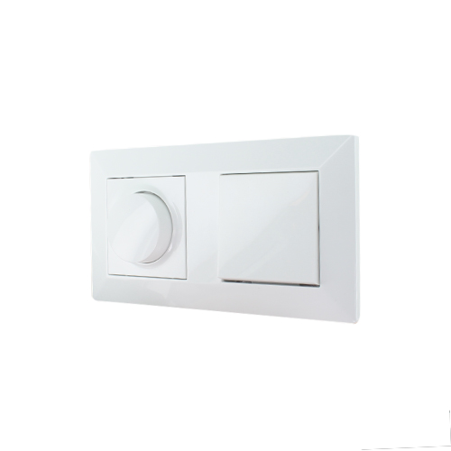 Oslo LED dimmer en schakelaar combinatie compleet (dimmer met wissel schakeling mogelijkheid)