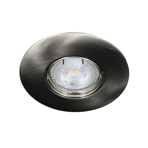 Philips LED spot kantelbaar GU10 3.7Watt rond NIKKEL dimbaar