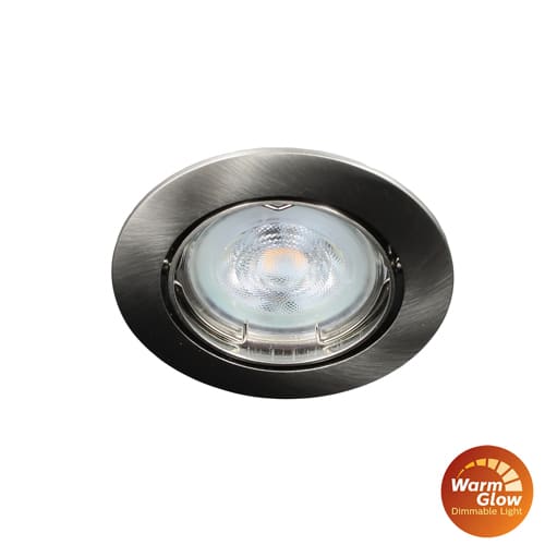 Philips LED spot kantelbaar GU10 2.6Watt rond dimbaar Warm Glow