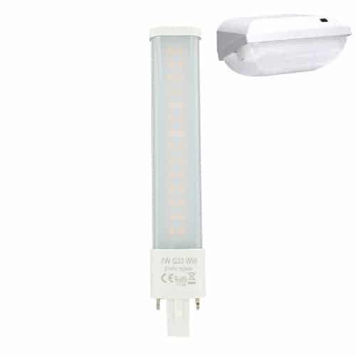 LED lamp G23 7Watt Kleur 827 Lang 180 Vervanger voor 11W