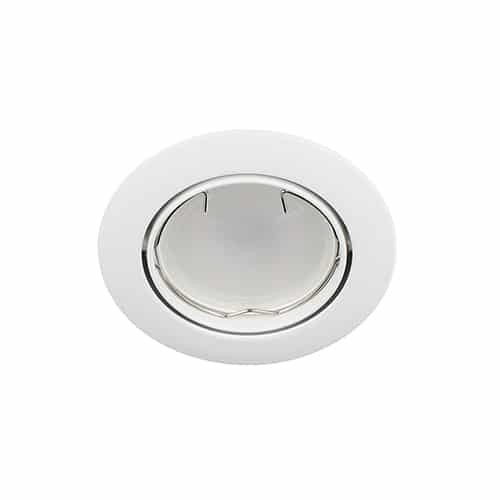 Slimme LED RGBW-CCT spot WIT kantelbaar GU10 5Watt rond NOVO