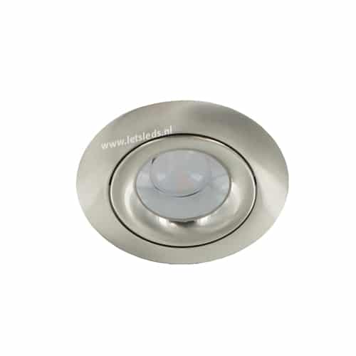 Slimme LED RGBW spot NIKKEL kantelbaar GU10 6Watt rond MiBoxer-MiLight