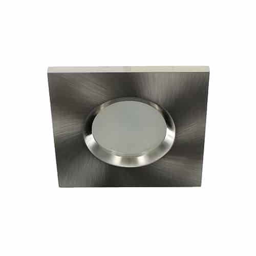 Slimme LED spot nikkel RGBW-CCT GU10 5Watt vierkant IP65 NOVO