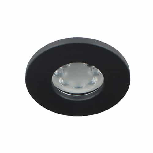 Slimme LED spot zwart RGBW GU10 4Watt rond IP65 MiBoxer-MiLight