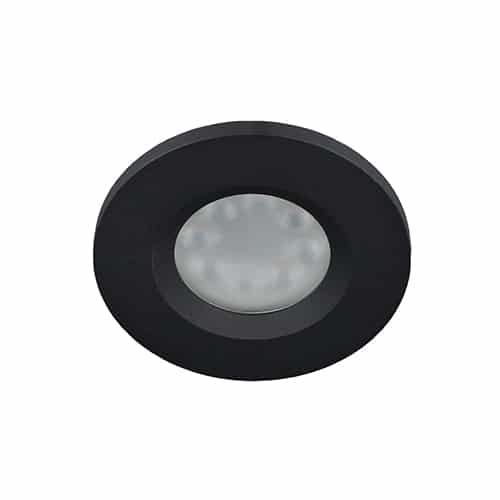 Slimme LED spot zwart RGBW GU10 4Watt rond IP65 MiBoxer-MiLight