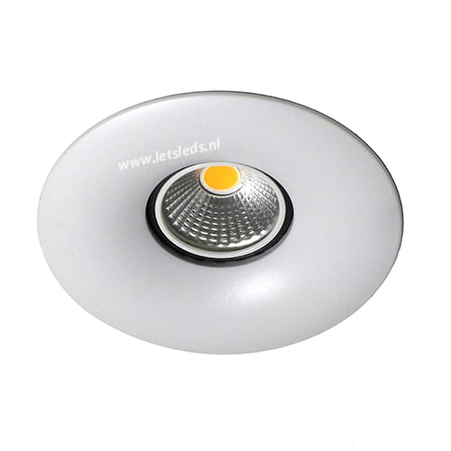 LED spot GU10 COB 5Watt rond WIT dimbaar