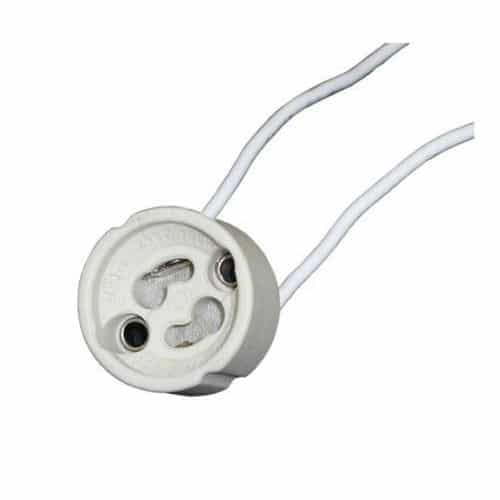 LED lamp GU10 fitting keramisch