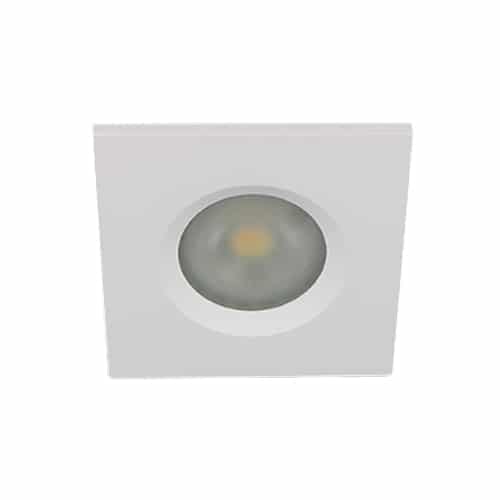 Camilla LED spot GU10 7Watt vierkant WIT IP65 dimbaar