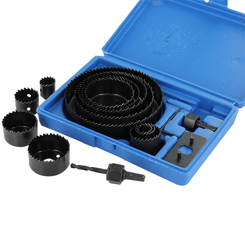 Gatenzaag set 16-delig - 19 tot 127mm