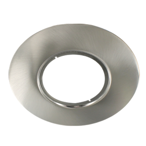 Opvulring / verloopring LED armatuur rond NIKKEL