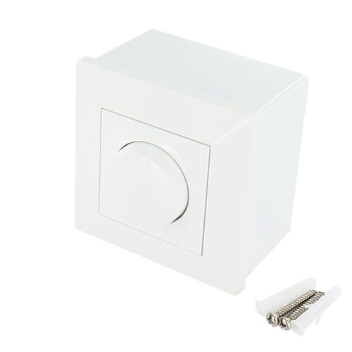 LED opbouwdimmer fase af- en aansnijding (hotel-wissel schakeling mogelijkheid)