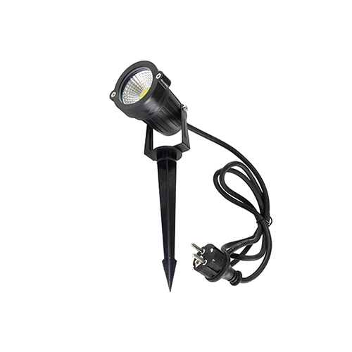 LED tuinspot prikspot 5Watt 220/230Volt met stekker IP65