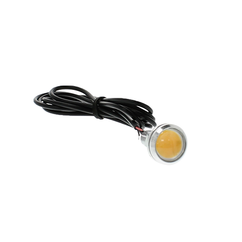 LED minispot 22mm ALU 1.5Watt Eagle Eye rond dimbaar (12Volt)