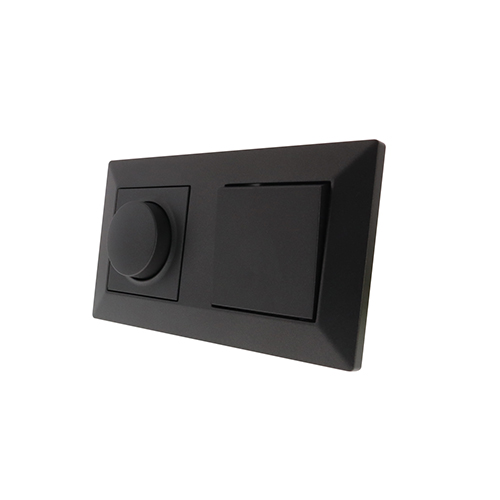 Nero LED dimmer en schakelaar combinatie compleet (dimmer met wissel schakeling mogelijkheid)