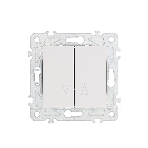 Rolluik schakelaar Oslo wit