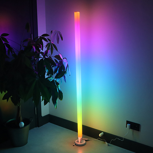 Iris slimme led vloerlamp RGB - multicolor - muziekreactie - App + afstandsbediening