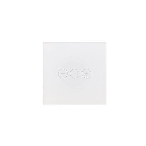 Rome Touch wit-glas LED dimmer compleet - 2draads