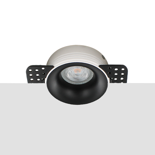 Philips LED trimless spot GU10 3.7Watt rond ZWART dimbaar