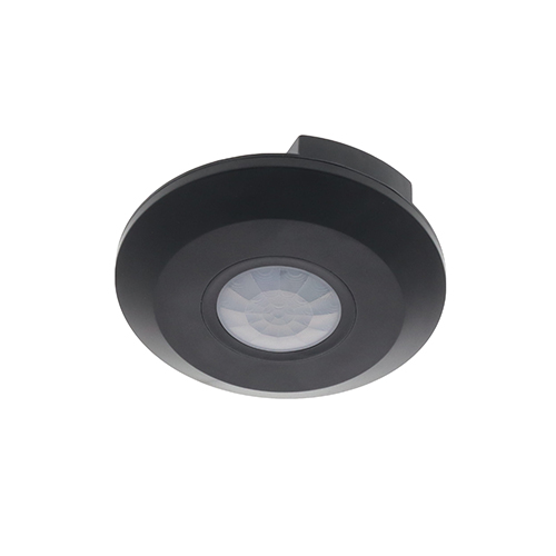 Infrarood bewegingsmelder zwart vlakke opbouw snel montage - 2draads