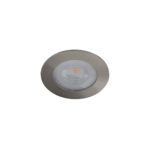Donna LED meubelspot keukenspot 3Watt rond NIKKEL - Extreem laag 15mm dimbaar