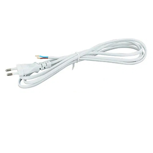 Aansluitsnoer met stekker 2x0.75 van 2-meter met open eind