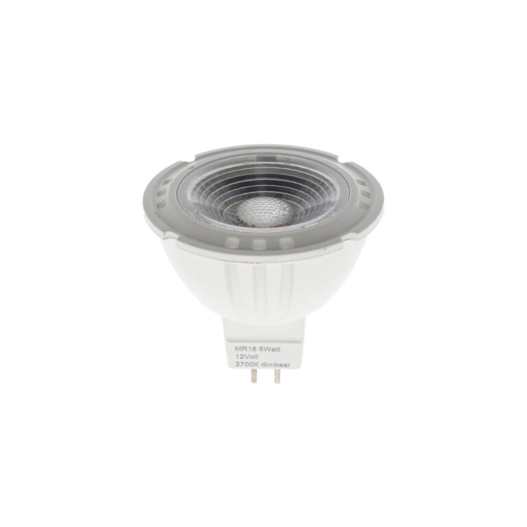 LED lamp MR16 COB 5Watt dimbaar (12Volt)