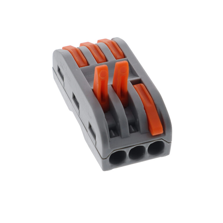 SET 15 stuks - Lasklem doorvoer doorlus 3-3 polig