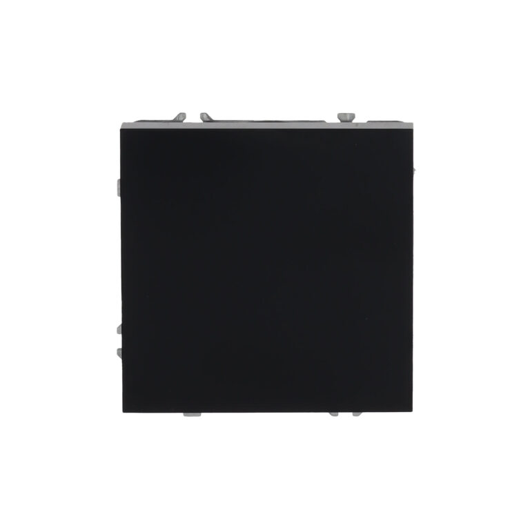 Enkelvoudige schakelaar Milaan diep zwart