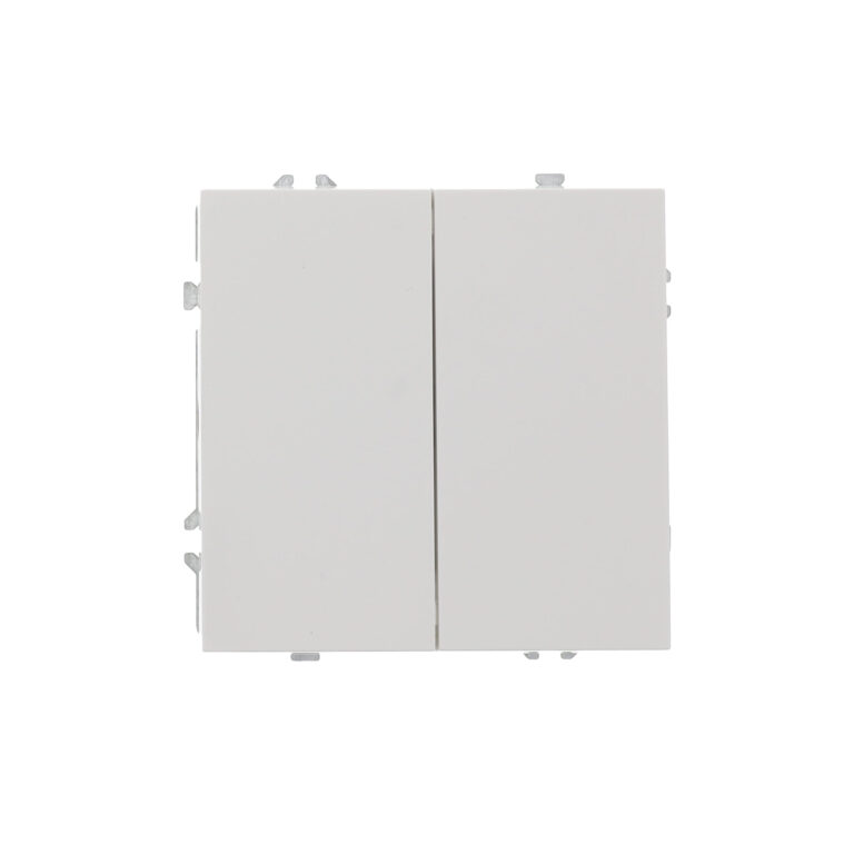 Serie schakelaar Milaan wit