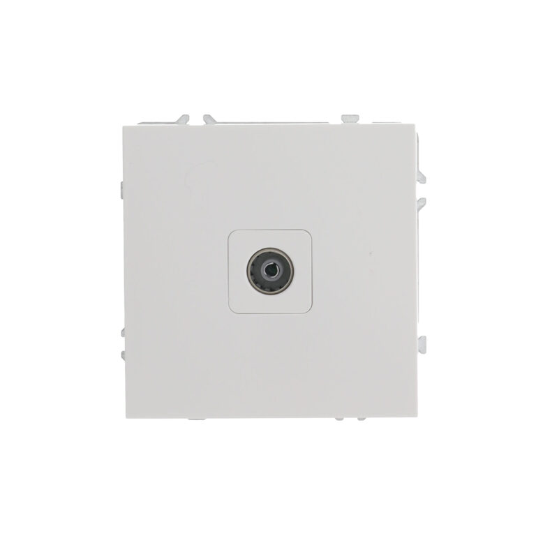 TV coax aansluiting Milaan wit