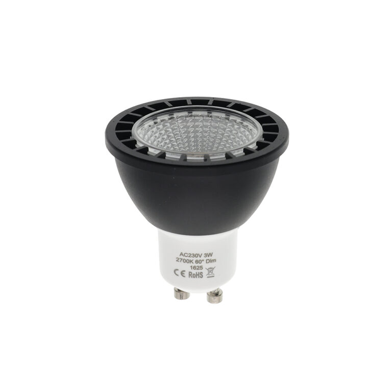 LED lamp GU10 COB 3Watt dimbaar