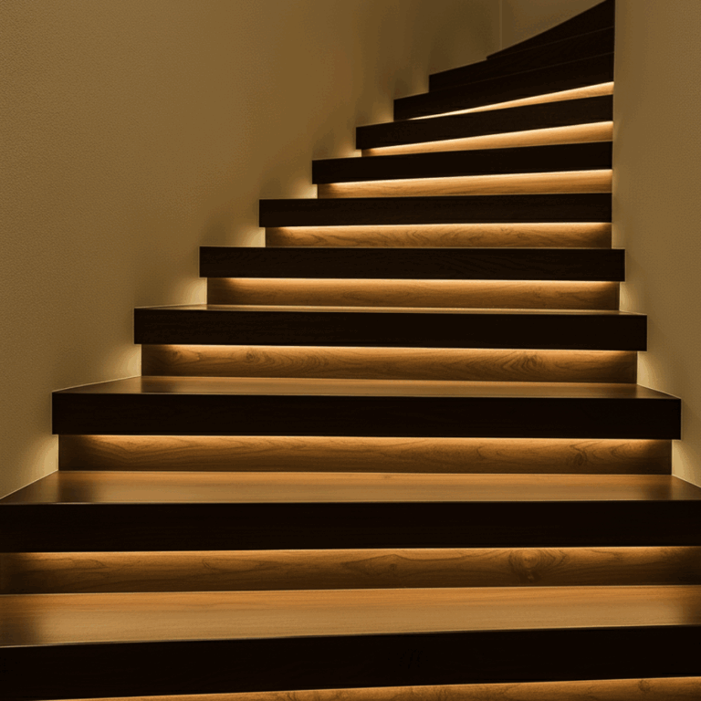 Luxe LED Trapverlichting set met bewegingssensor - Neutraal daglicht - 4000K - voor max. 16 treden