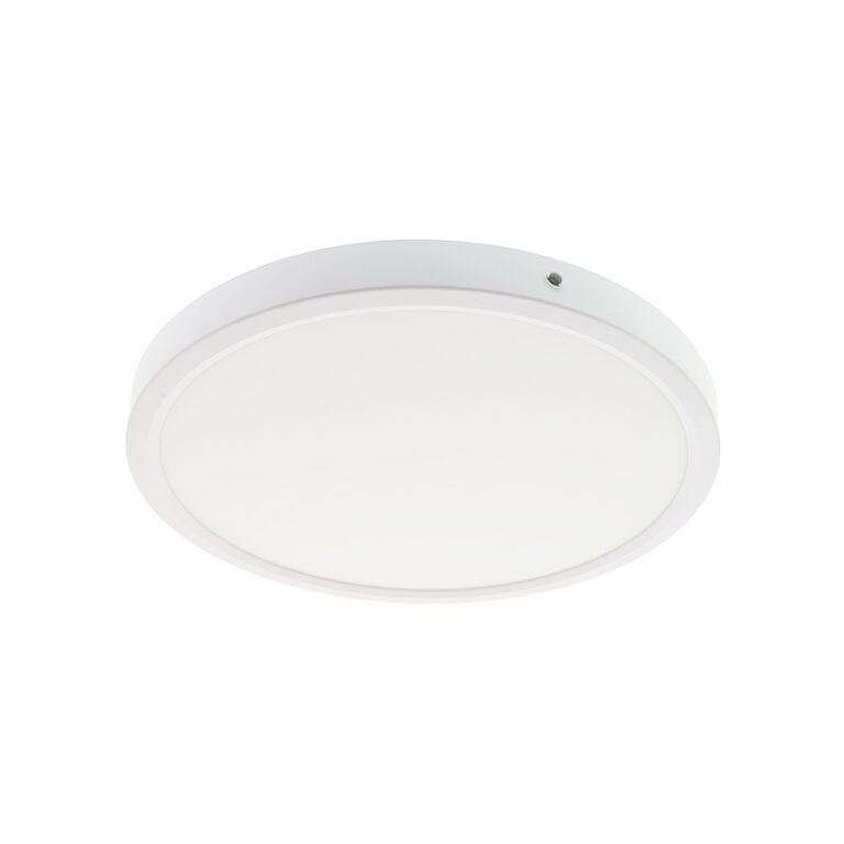 LED DOWNLIGHT plafondlamp 24Watt rond WIT IN/OPBOUW + SENSOR + CCT SWITCH - 3000K - 4000K - 6500K